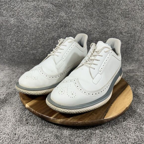 G/FORE Gallivan2r Longwing Men’s Size 12 White T.P.U. Broguing Golf Shoes Used main image 10